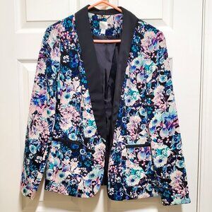 Flowered Summer Dress Jacket
